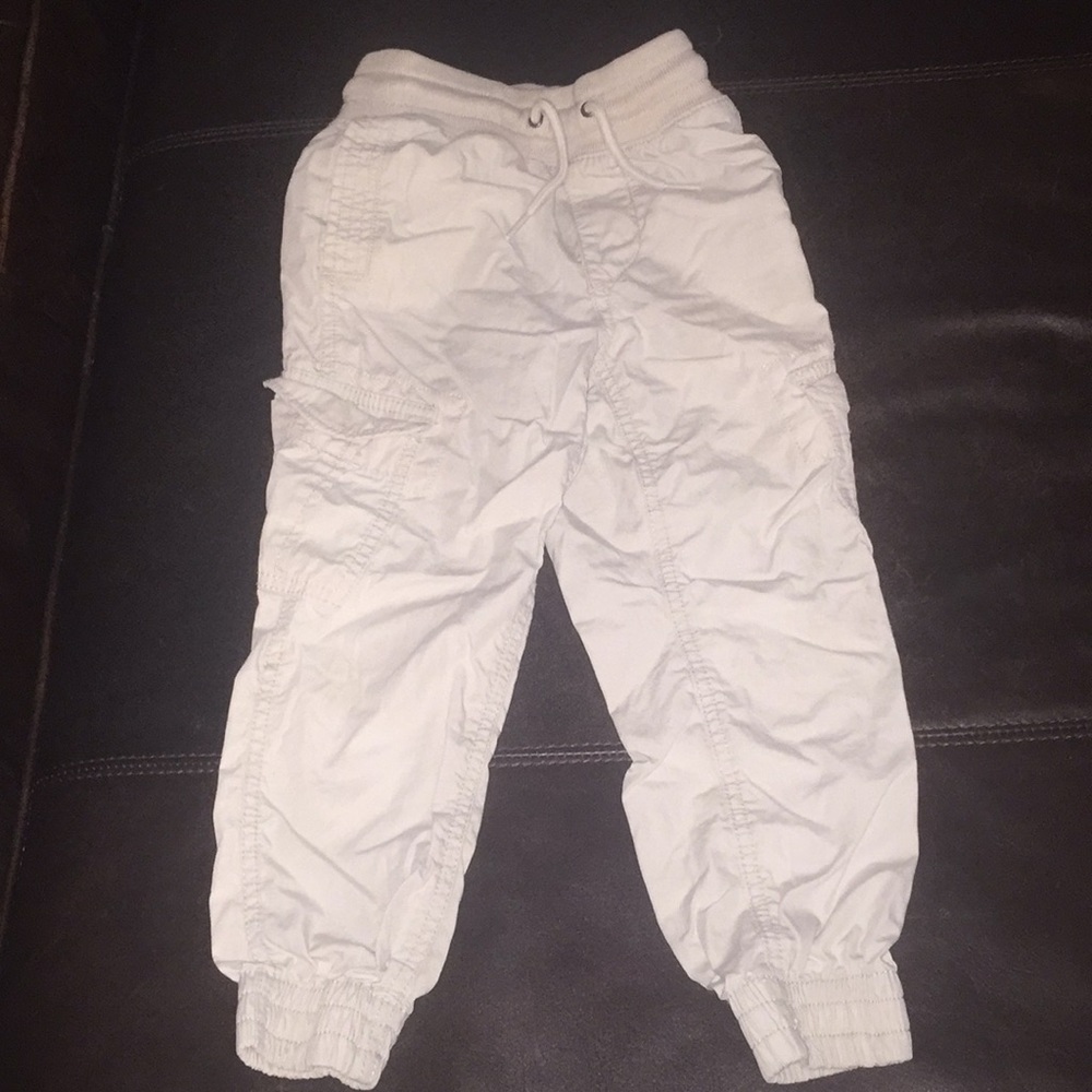 Boys Gap light gray cargo pants